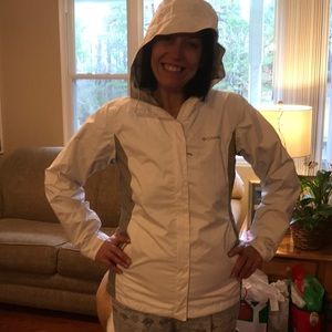Columbia White Rain Jacket
